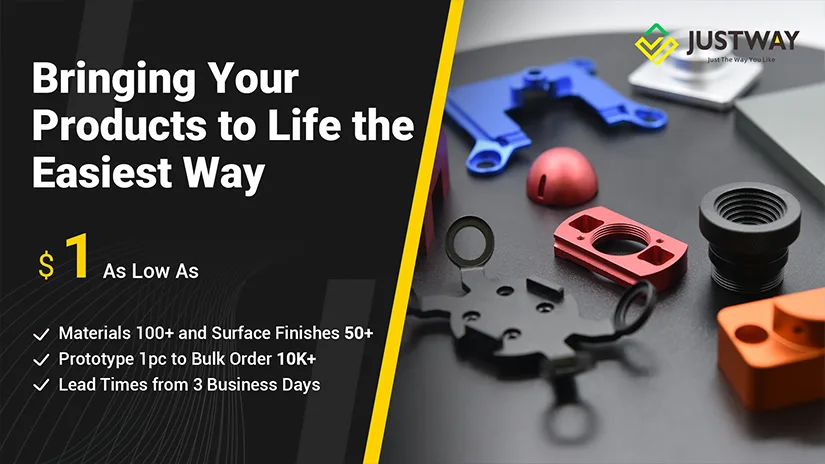 JUSTWAY Banner for Injection Molding Services
