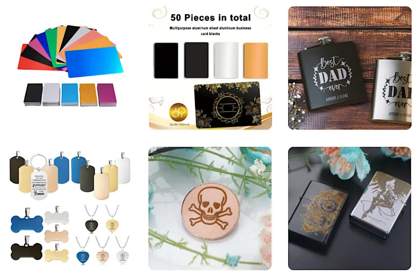 Laser Engraver Materials and Supplies 