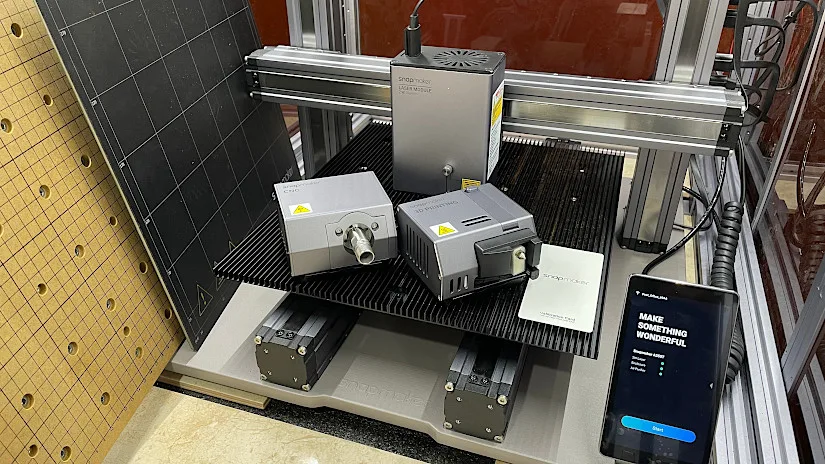 Upgraded Snapmaker 2.0 A350T with 私人教练, Laser and 3D Printing Modules