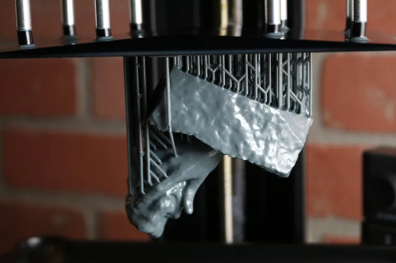 Test Printed Model with Supports
