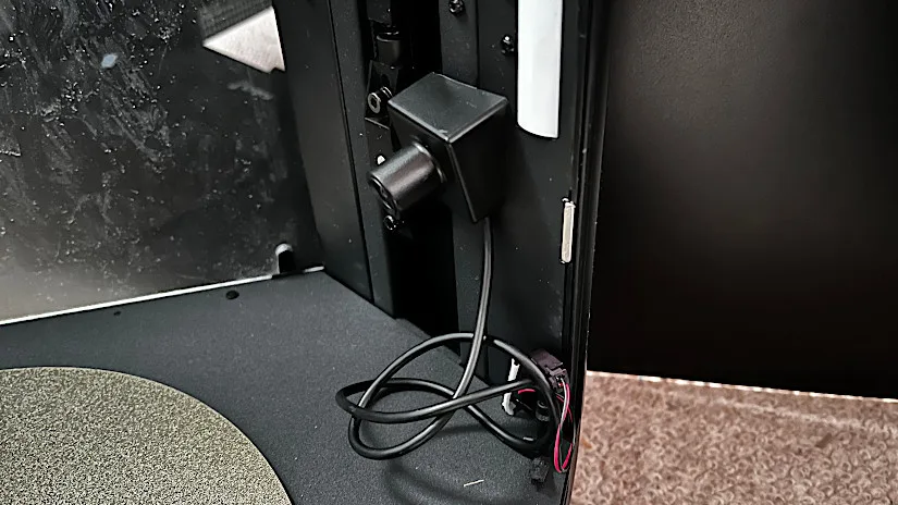 Camera, cable and LED strip