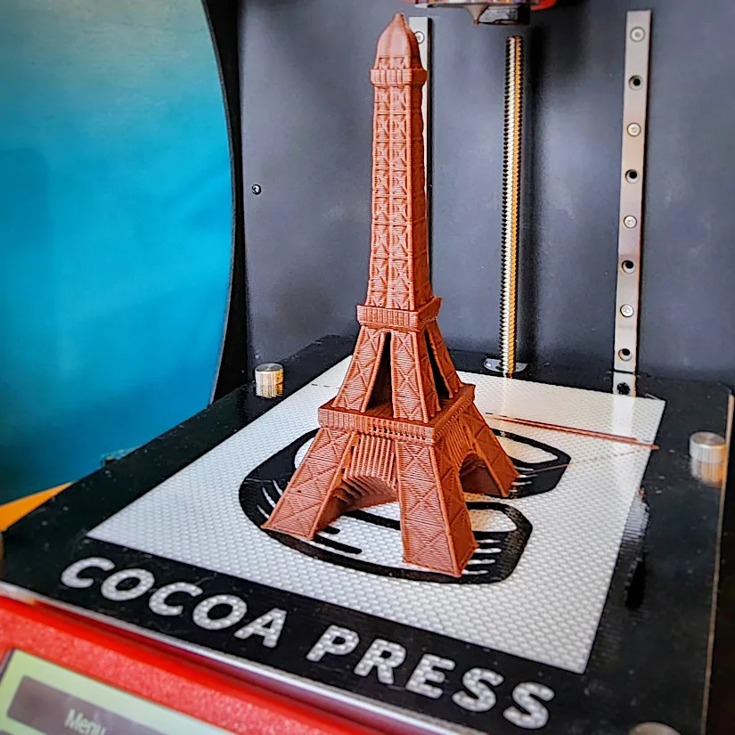 Chocolate Eiffel Tower