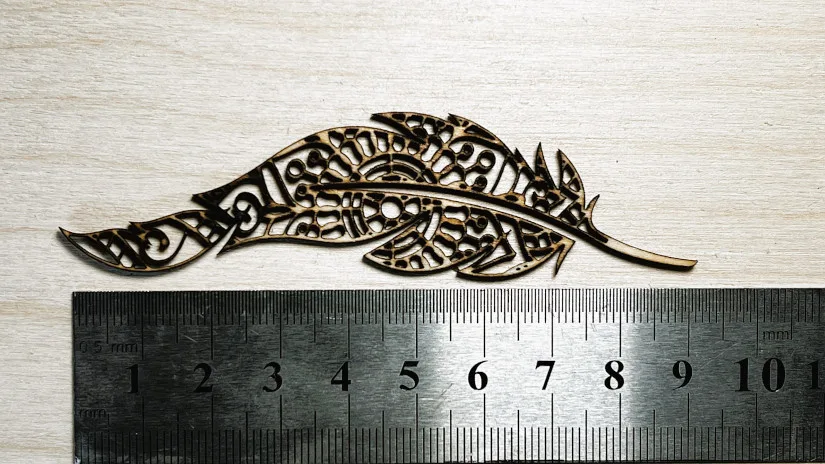 Feather and Ruler