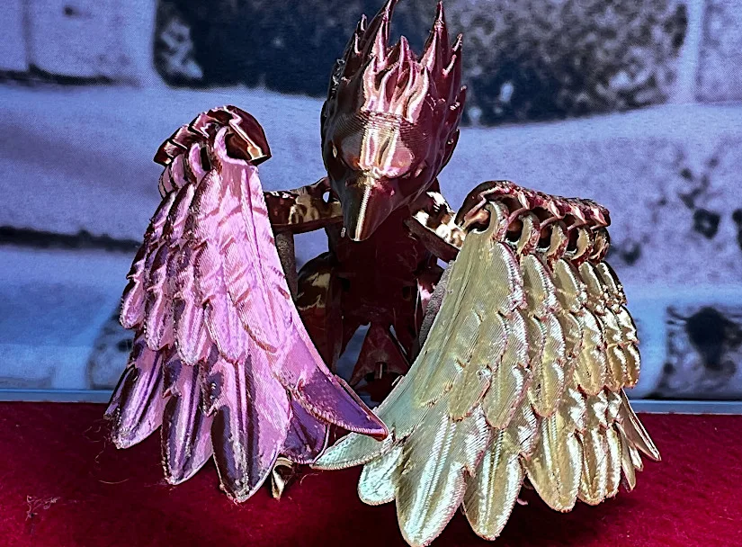 Flexi Print-in-Place Phoenix - Close Look