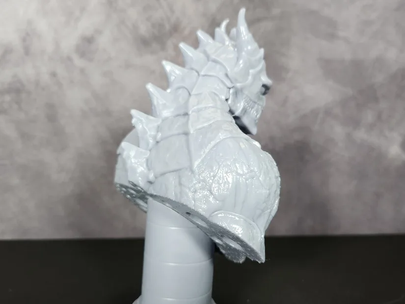 Kaiju 8 Bust - Back View