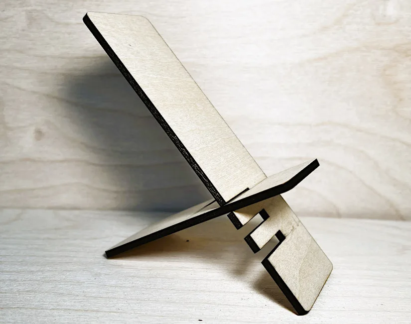 Laser Cut Mobile Stand