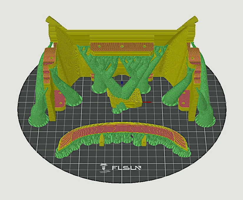 Objects with Organic Supports