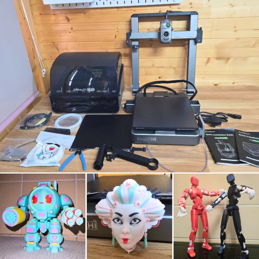Creality Hi Combo and Test Prints 巜车里震动好爽h韩国电影