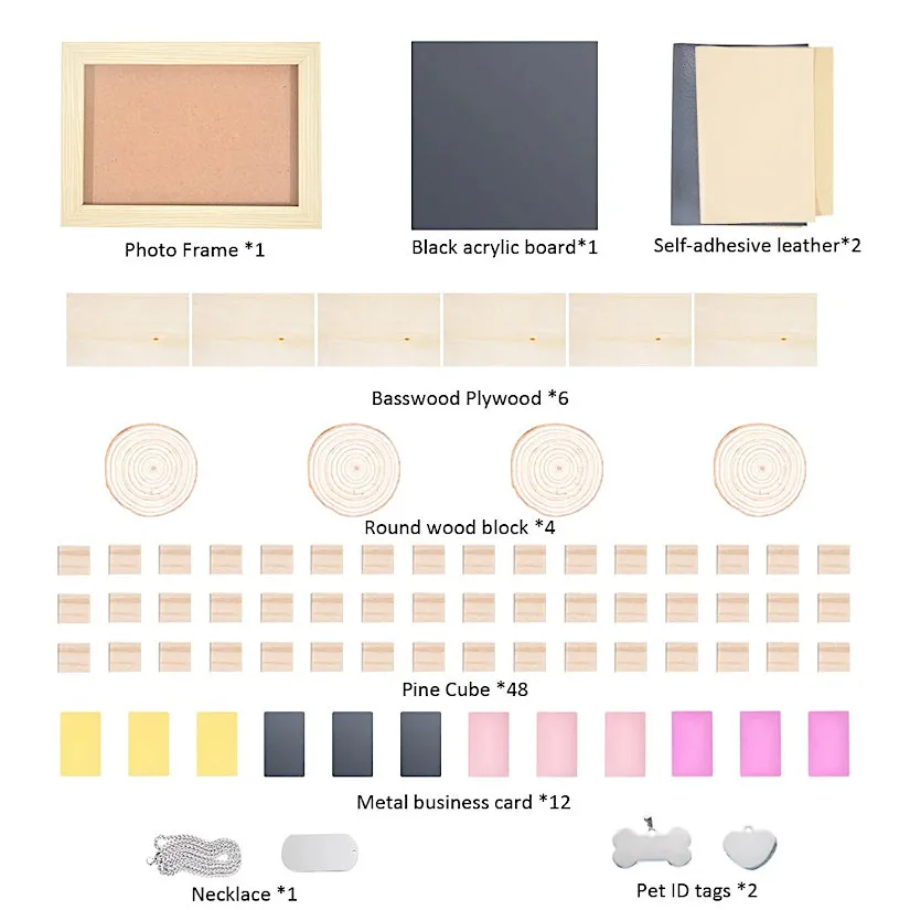Longer 77 DIY Engraving Materials Set