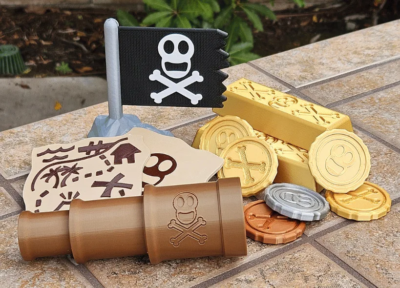 Pirates Themed 3D Models and Prints