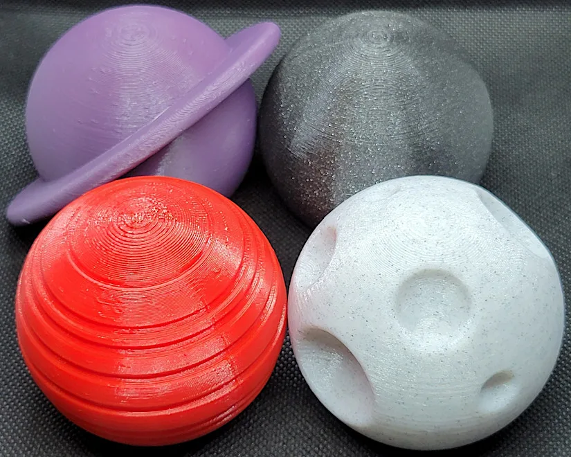 Planets Themed 3D Models and Prints