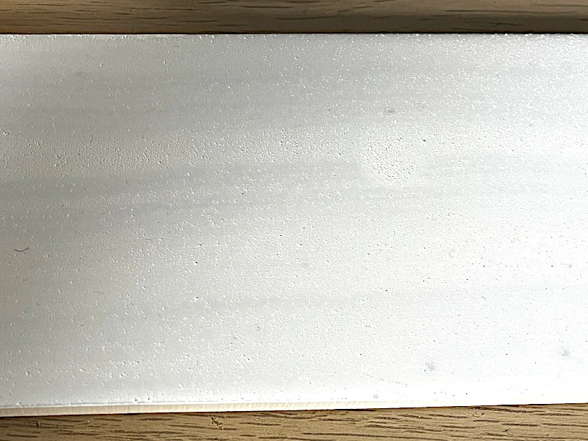 White Tile After Coating