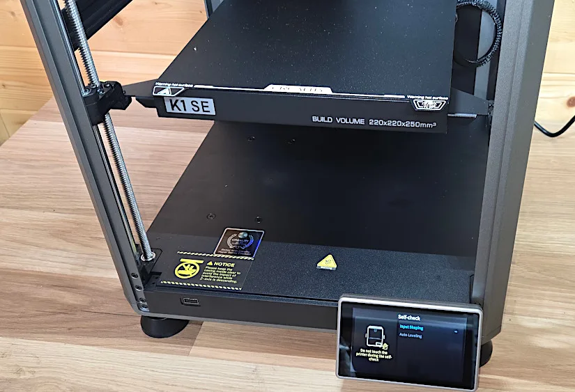 Creality K1 SE - 3D Print Platform and Screen