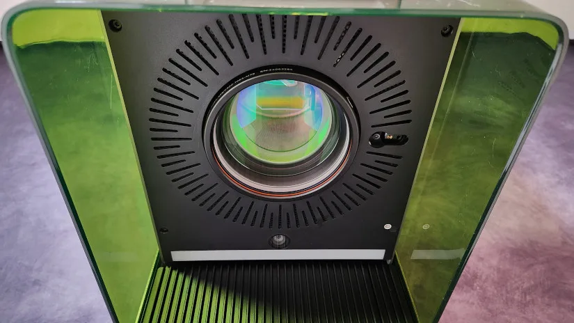 Laser Lens and Camera