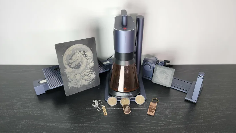 LaserPecker LP5 and Completed Projects