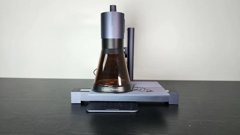 LaserPecker LP5 with Slide Extension