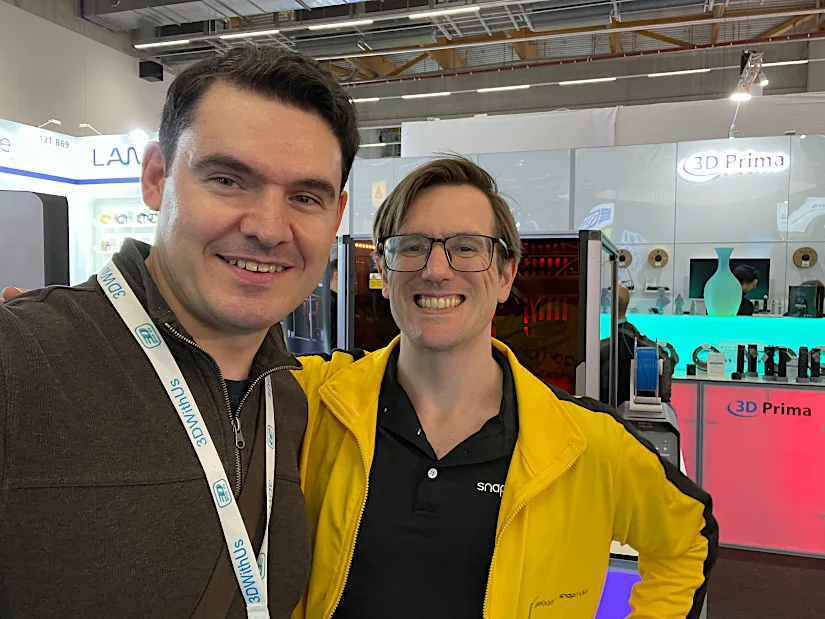 Max Funkner and Blayne Sapelli at Formnext