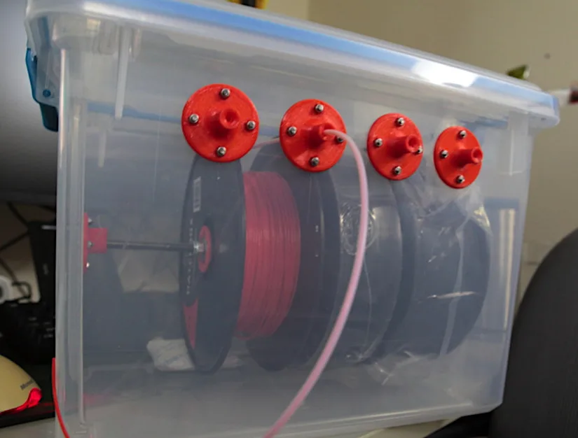 DIY Spool Holder and Dry Box System
