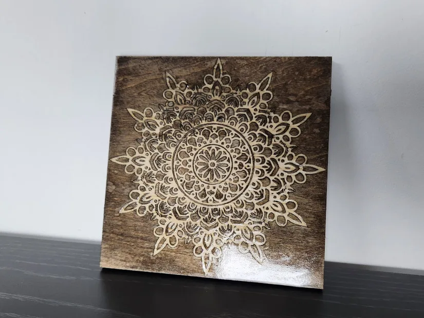Finished Inlay Project - Side View