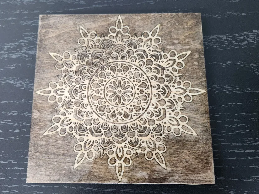 Finished Inlay Top View