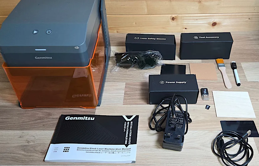 Genmitsu Kiosk and Accessories