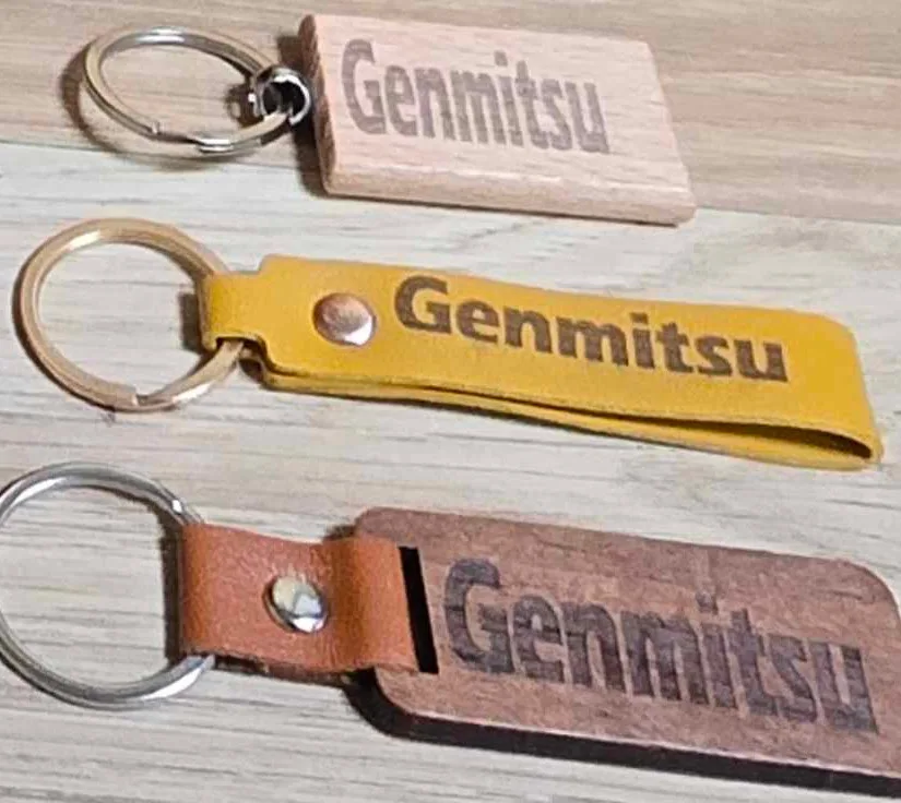 Laser Engraved Keyrings - Various Materials