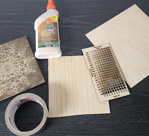 Laser Engraving Materials, Projects, Inlays