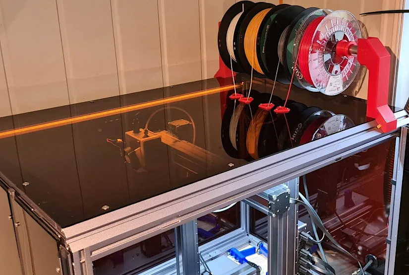 Multi-Spool Holder for Snapmaker Machines