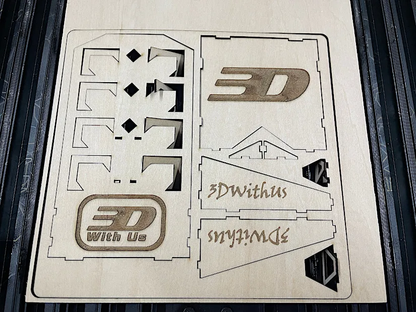 Note Holder Laser Cut and Custom Engraved