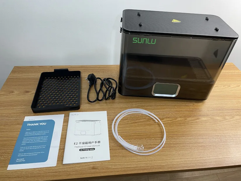 SUNLU FilaDryer E2 and Accessories