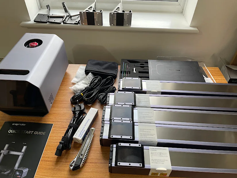 Snapmaker Artisan Instructions and Machine Parts