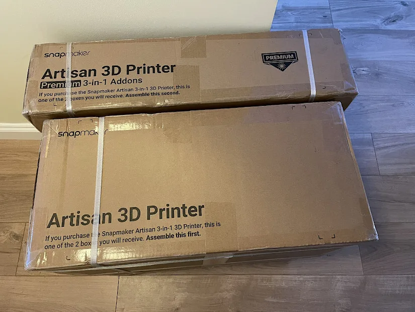 Snapmaker Artisan Premium Boxes