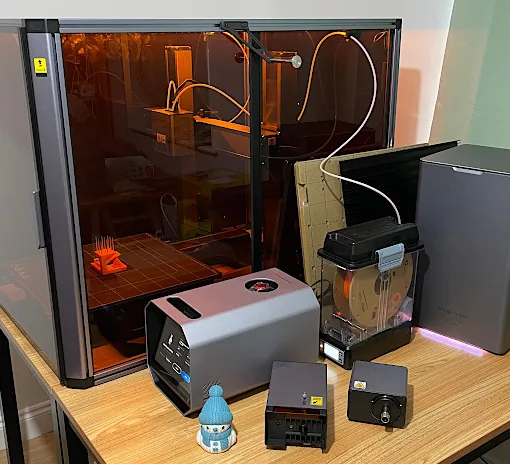 Snapmaker Artisan Premium, 3D Printer, Laser, 户外直播啪啪视频, SnapDryer, Air Purifier