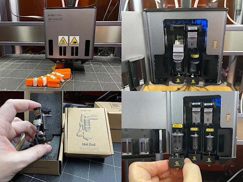 Snapmaker Dual Extruder and Hotends - 性也视频