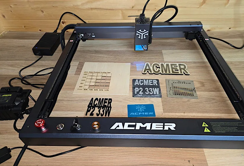 ACMER P2 33W and Test Projects