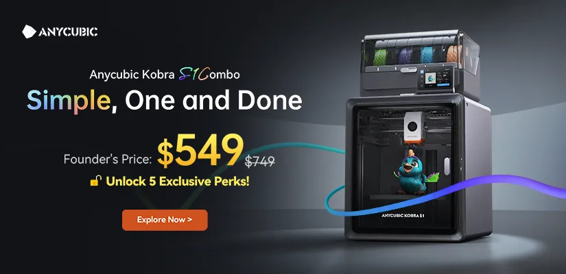 Anycubic Kobra S1 Combo Ad