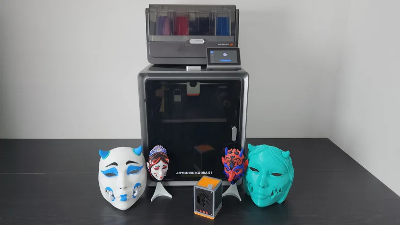Anycubic Kobra S1 Combo and Test Prints