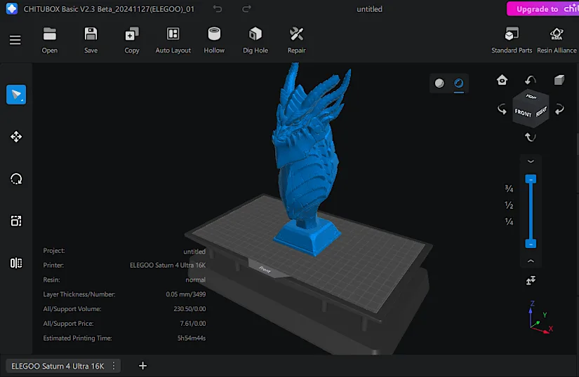 Chitubox Slicer Preview