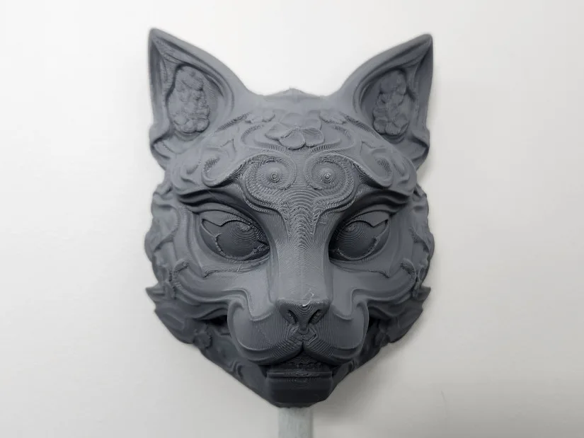 Kitsune Mask Test Print