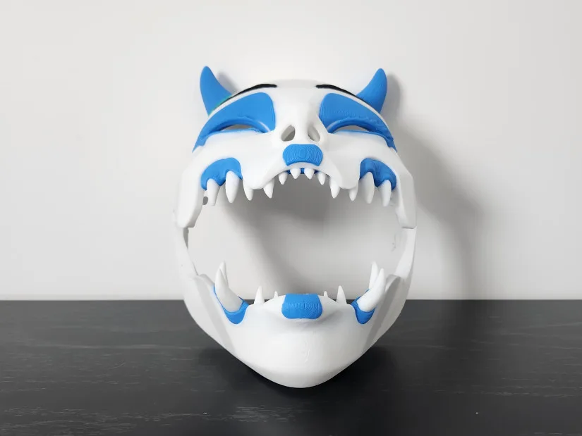 Pipe Cox Kuchisake Mask - Open
