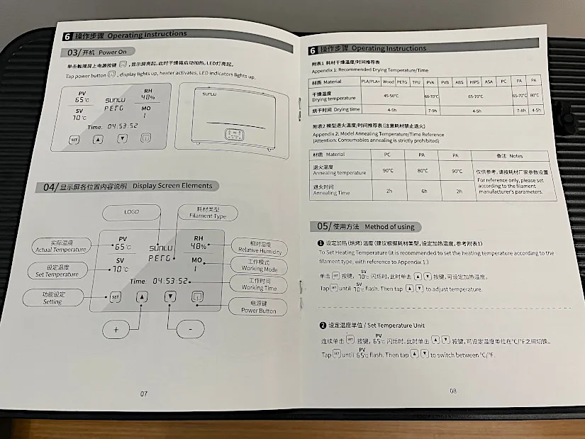 Operating Instructions