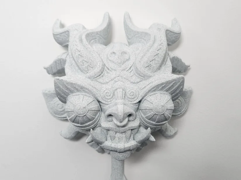 Suplay Wall Mask 3D Print Test