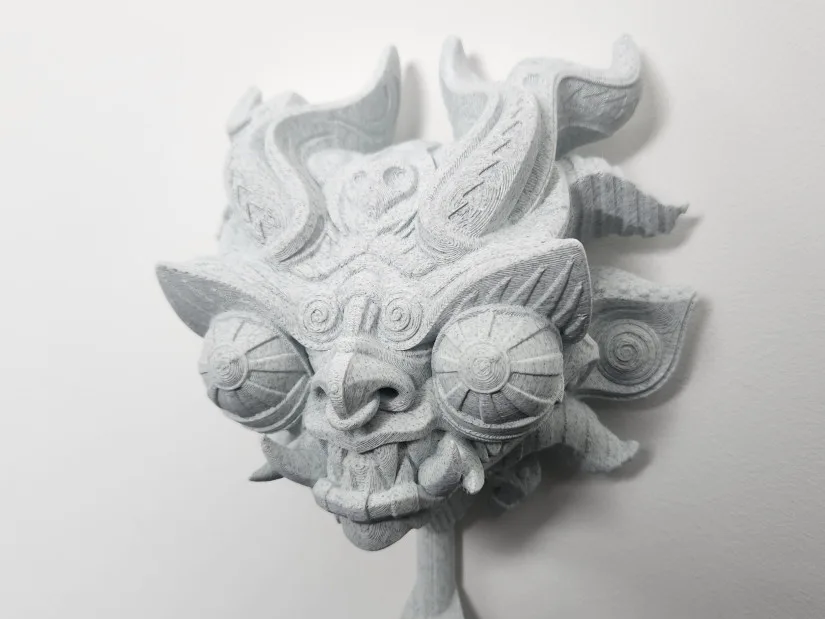 Suplay Wall Mask Side View