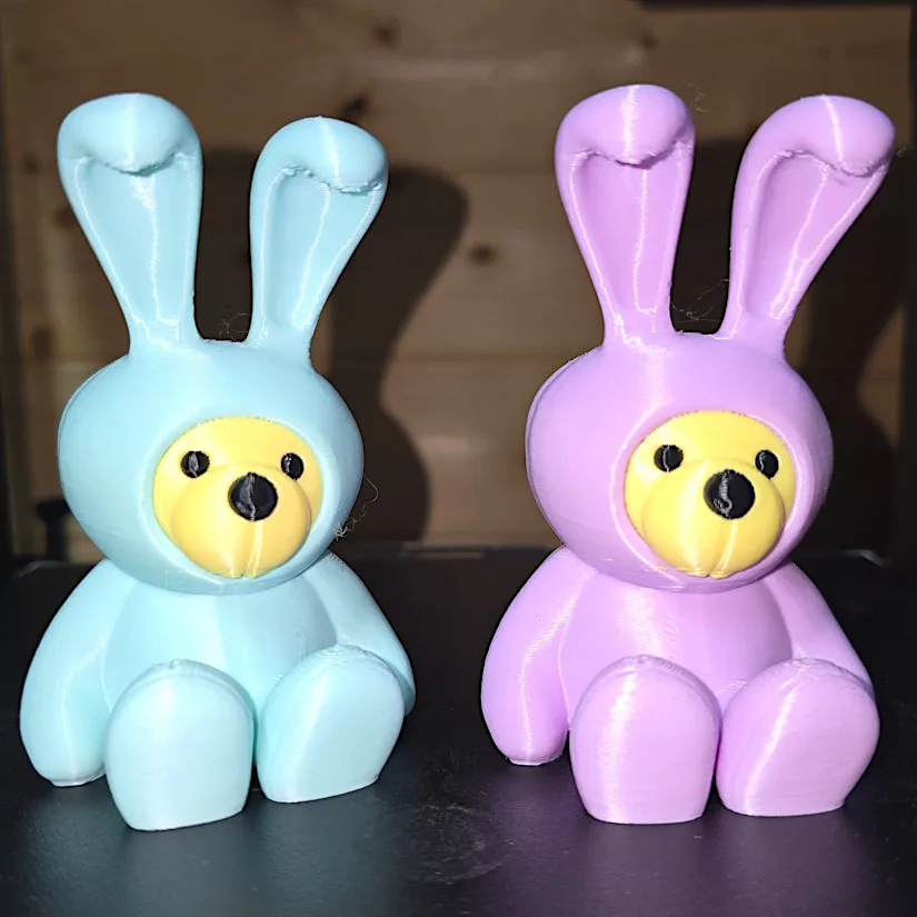 Bunny Bear - Easter Themed Test Prints