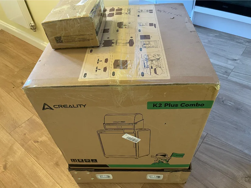 Creality K2 Plus Combo Boxes