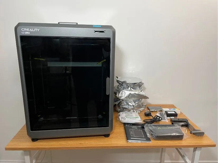 Creality K2 Plus and Included Accessories