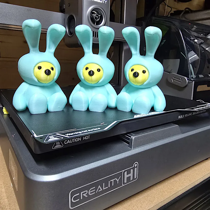 Easter Themed Bear 3D Print