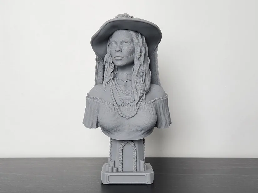 La Catrina Bust - Test Print