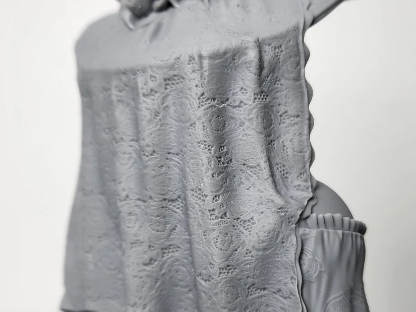 Test Print - Lace Detail