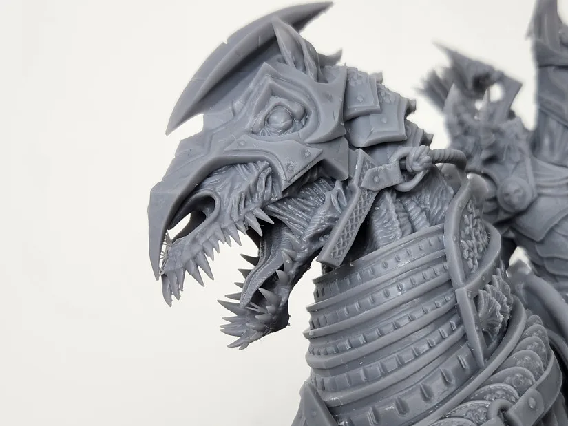 Conquest Horse Head - Close Look